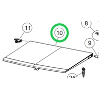 Fisher & Paykel Washing Machine Lid - 424696P