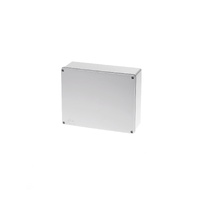 Geros Electrical Junction Box Plain Lid Smooth Walls ABS IP65 240x190x90mm - GR17014