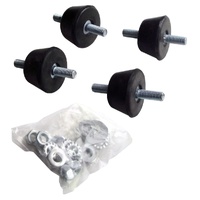 Heat Pump Air Conditioner Anti-Vibration Kit (150KG) - 40x30mm