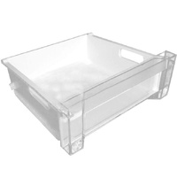 LG Fridge Freezer Freezer Compartment Top Drawer with Front Cover - AJP73954401