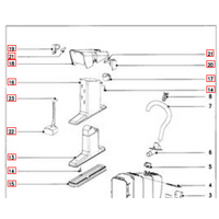 Miele DG4060 Top Half of Steam Generator - 8503092