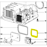Miele Dryer Foam Seal for Cooler - 9164621