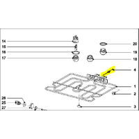 Miele Oven Temperature Sensor Thermistor - 6706704