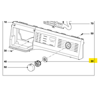 Miele Washing Machine Control Knob Dampening Ring - 10784981