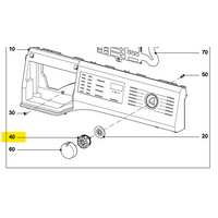 Miele Washing Machine Control Knob Inner - 10378552