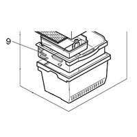 Mitsubishi Electric Upper Freezer Case MR-C375 MR-C405 - KIEP89474