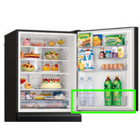 Mitsubishi Fridge Bottle Door Shelf - MR-CGX492 CX450 KIEDJ8124