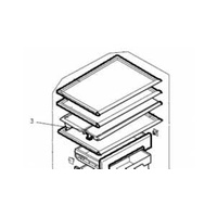 Mitsubishi Refrigerator Shelf (Front) - KIEHJ3428