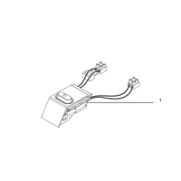 Nilfisk Vacuum Cleaner On Off Electronic Unit Assembly - 12019610