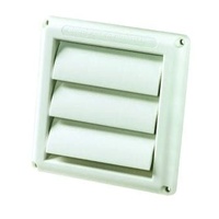 Plastic Gravity Louvre Vent – 200mm - MV200