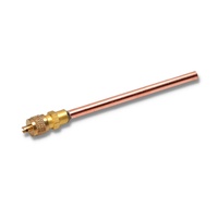 Refrigerator Air Conditioning Access Valve 1/4" x 80mm x 0.6mm