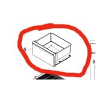 Samsung Fridge Freezer Fridge Upper Vegetable Bin - DA97-19930A