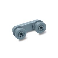 Smeg Dishwasher Upper Rail Support Wheel DWA6214X DWA6314X - 698412505