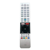 Toshiba TV Remote Control CT-8536 with Netflix Google Play - Compatible Version
