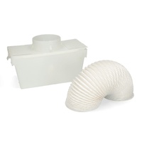 Universal Dryer Water Vapour Condenser Box and Ducting for Vented Dryers