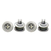 Westinghouse Simpson Dishlex Dishwasher Upper Basket Wheel Assembly (4 Pack) - C828103XK